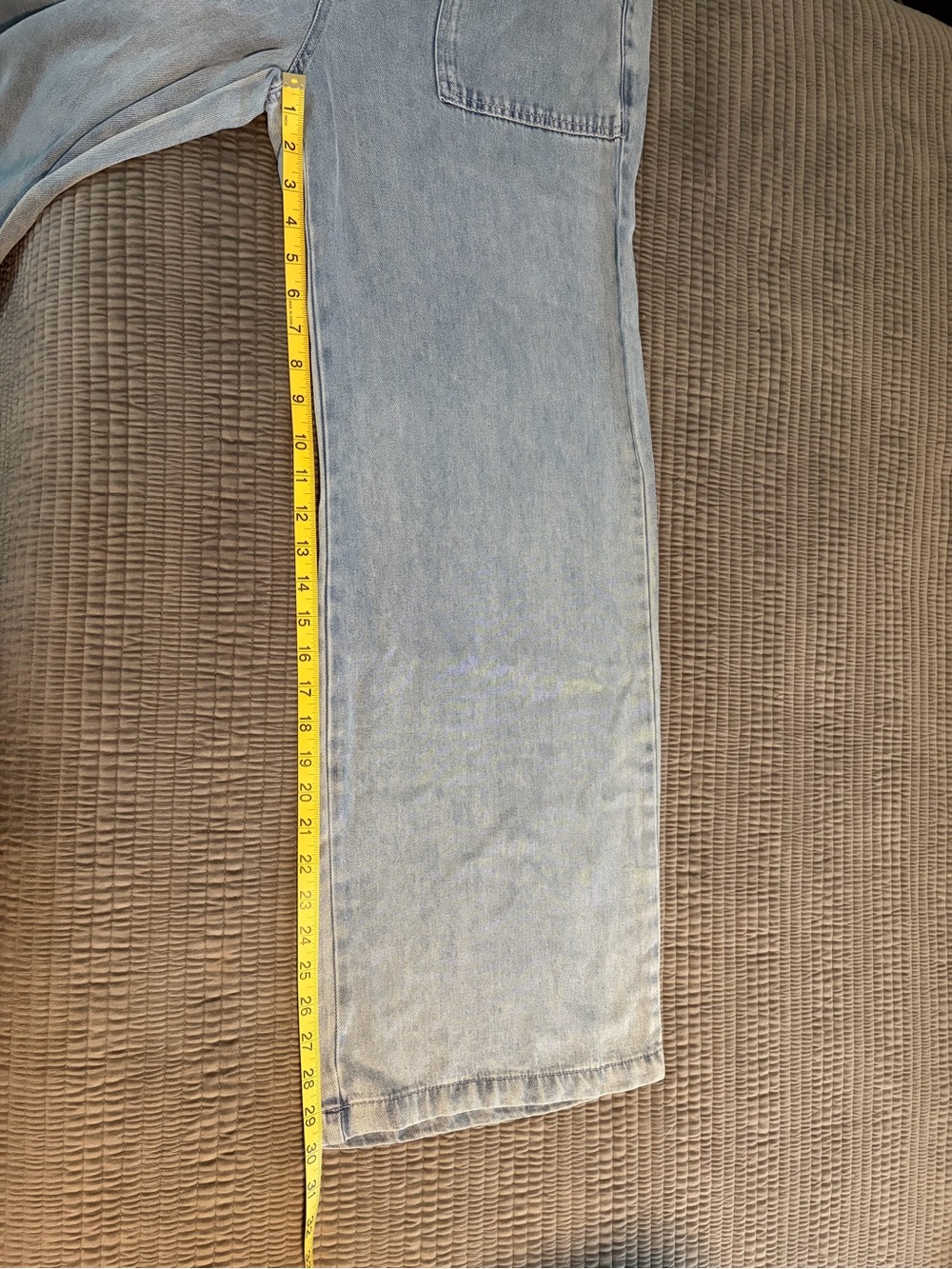 Thread & Supply Chambray blue Denim Pants - Picture 8 of 9